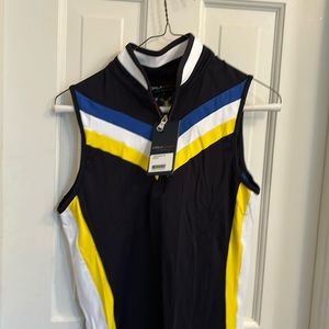 Kohl's tech golf shirt and skort